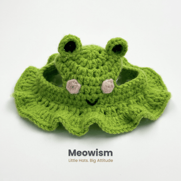 ๐ธ Frog Prince Kitty Hat - Meowism