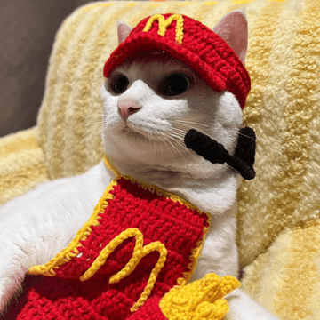 🍟 MeowDonald’s Cat Outfit - Meowism