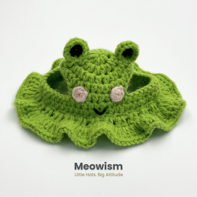 🐸 Frog Prince Kitty Hat - Meowism